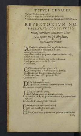 Repertorium novellarum