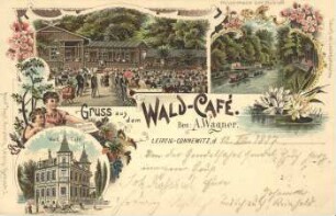 Gruss aus dem Wald-Café