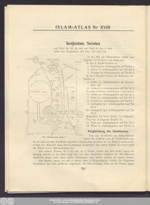 Islam-Atlas Nr XVIII Sedjestan, Seistan
