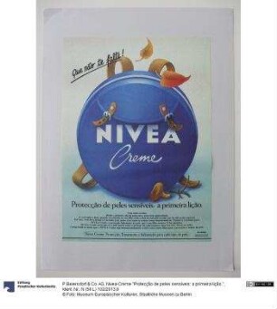 Nivea-Creme "Protecção de peles sensíveis: a primeira lição."