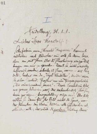 Brief an Ernst Kreidolf