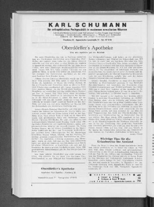 Oberdörffer's Apotheke