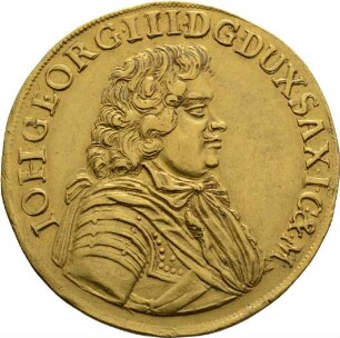Münze, 5 Dukaten, 1681