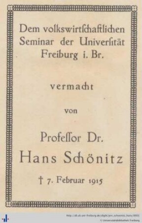 Exlibris (Aus: UB Freiburg, BS 14/1042).
