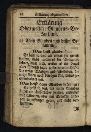 Erklaerung Obgemeldeter Glaubens-Bekantnuß