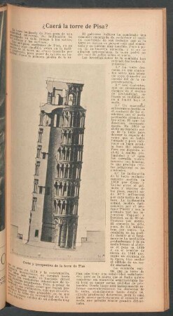 ¿Caerá la torre de Pisa?