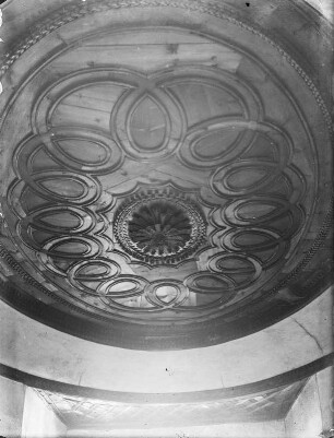 Deckenansicht : Decke im Mittelsaal eines Hauses in Plowdiw.