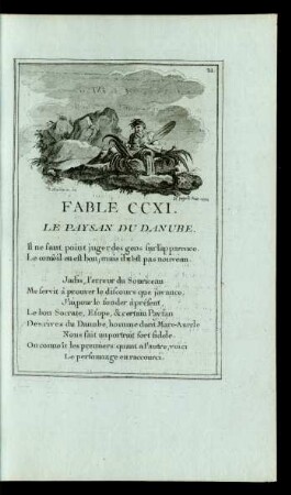 Fable CCXI. Le Paysan Du Danube.