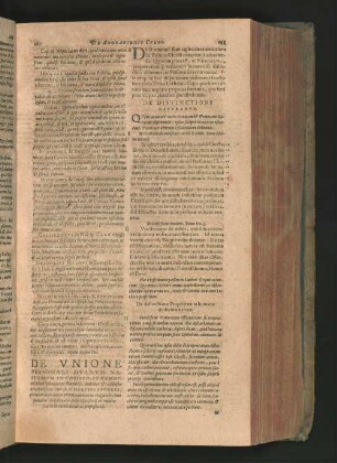 DE UNIONE PERSONALE DUARUM NATURARUM IN CHRISTO ET COMMUNI (...) D.MARTINI LUTHERI (...)