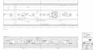 Stuttgart Schwabstraße: km 2.430.00 bis 2.492.00, Werkplan S-Bahn-Geschoss, Grundriss Bahnsteig