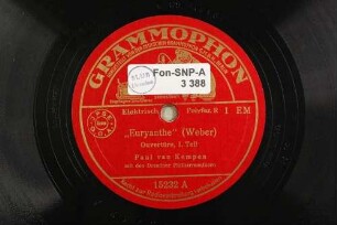 "Euryanthe" : Ouvertüre, I. Teil
