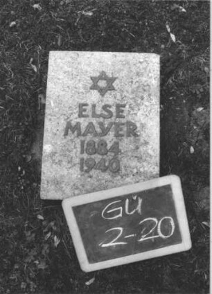 Grabstein GU/2/20