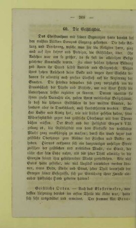 60. Die Geistlichkeit