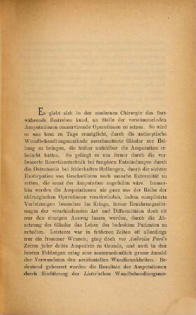 Die Amputationen unter dem antiseptischen Dauerverbande