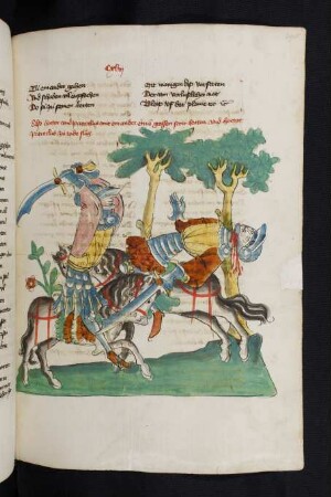 Hector tötet Patroclus