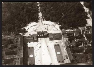 Brandenburger Tor, Pariser Platz und Tiergarten