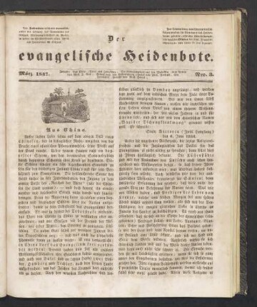 Nro. 3. März. 1847
