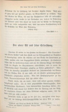 157-171 Der obere Nil und seine Erforschung