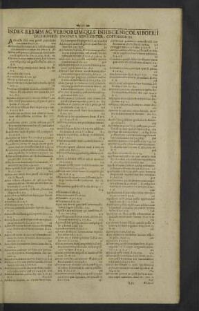 Index rerum ac verborum
