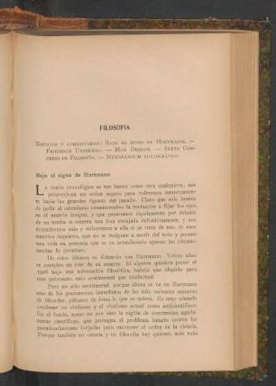Filosofía