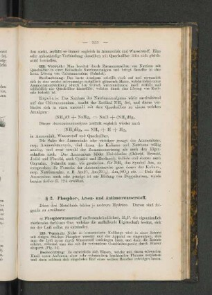 § 2. Phosphor-, Arsen- und Antimonwasserstoff.