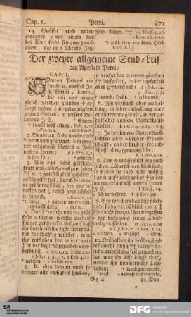Der zweyte allgemeine Send-brif des Apostels Petri.