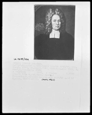 Bildnis des Giessener Universitätsprofessors Johan Conrad Arnoldi