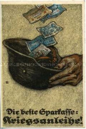 Postkarte zur 8. Kriegsanleihe