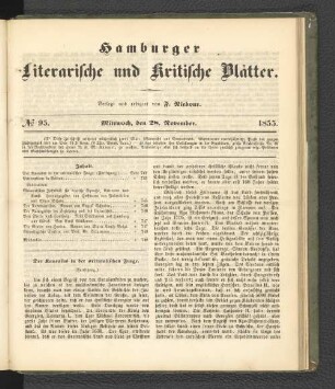 No. 95. 28. November 1855