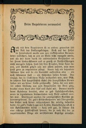 103-109, Beim Requirieren verwundet
