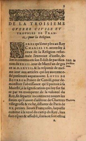 Mémoires de la troisième guerre civile et des derniers troubles de France