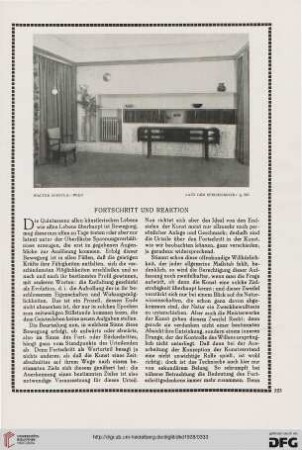 Fortschritt und Reaktion
