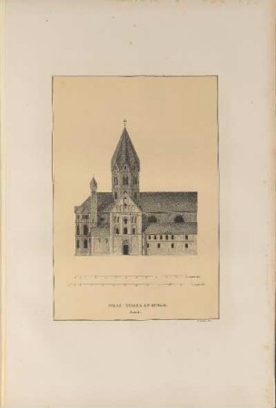 Illustration: Pfarr-Kirche Zu Sinzig. Aufriss.