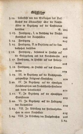 Abhandlungen aus dem Reichsstädtischen Staatsrechte