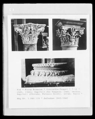 Tempel der Concordia