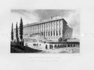 Czernin-Palais in Prag (im Vordergrund: Prozession)