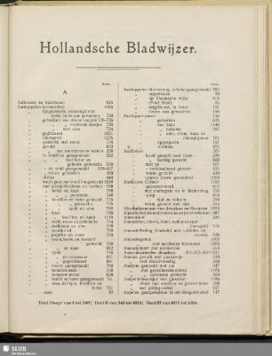 Hollandsche Bladwijzer