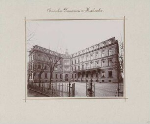 Gebäude des Badischen Frauenvereins (Luisenhaus) in der Baumeisterstraße in Karlsruhe