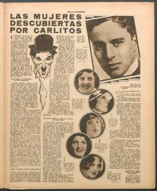 Las mujeres descubiertas por Carlitos