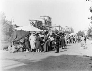 Straßenverkauf in Ostia