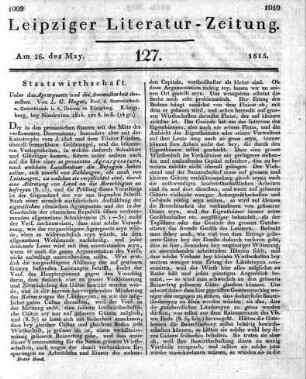 1815-05-26 : 127. Stück