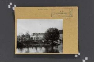 Mühlendammschleuse. Berlin, Mitte, Rolandufer/Fischerinsel