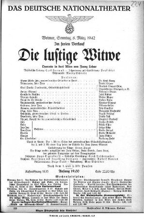 Die lustige Witwe