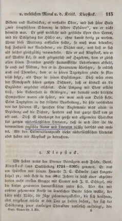 4. Klopstock