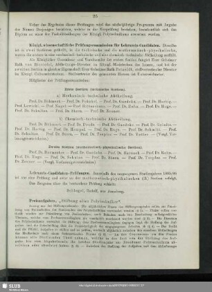 Lehramts-Candidaten-Prüfungen