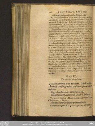 Cap. IV. De rerum identitate.