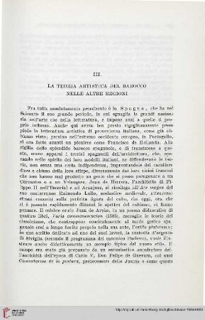 III. La teoria artistica del barocco nelle altre regioni