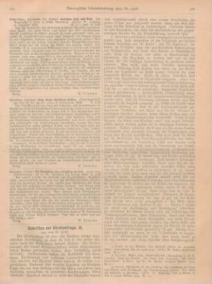 305-310 [Rezension] Die Trennung von Staat und Kirche m. besond. Rücksicht auf Hessen