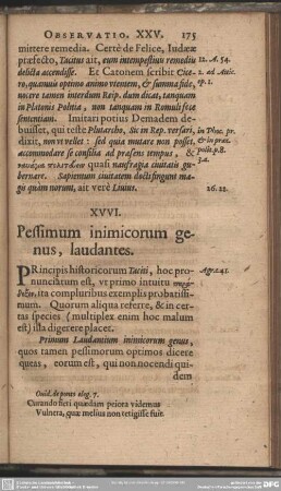 [XXVI.] Pessimum inimicorum genus, laudantes