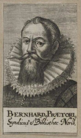 Bildnis des Bernhardus Praetorius